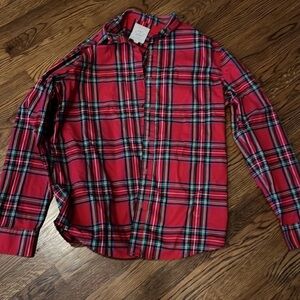Hope and Henry Mens Tartan Shirt